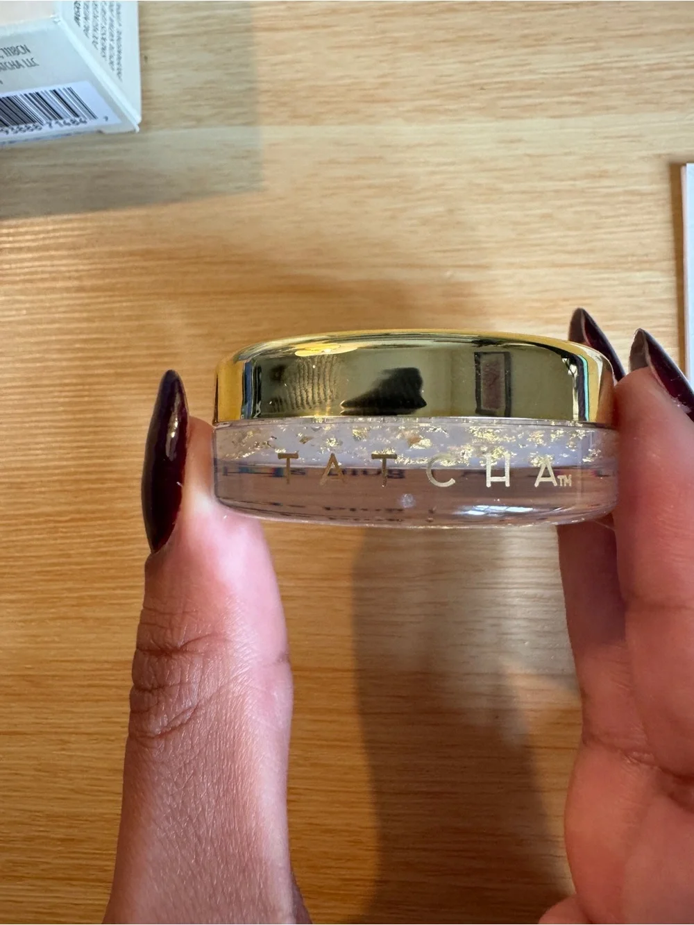 Tatcha Camellia Gold Spun Lip Balm
